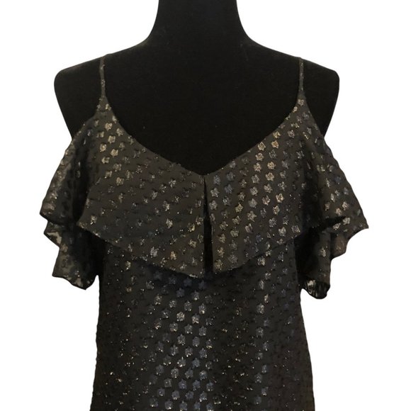 Highline Collective Black Party Dress, shimmer - Picture 3 of 13